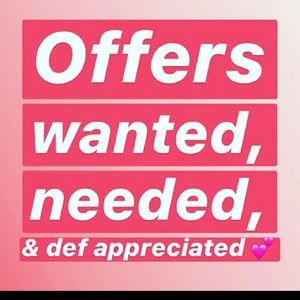 PLEASE GIVE OFFERS BUY ONE GET ONE FREE $50 AND